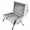 Grill Gualach Portable Dùbailte le stàilinn